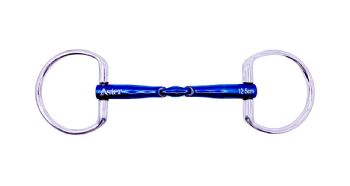 Aster Gentle Titanium Double Jointed Snaffle Fixed Ring